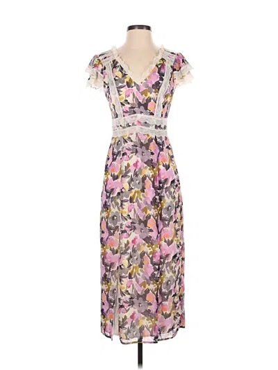 Pre-owned French Connection Casual Dress In Pink