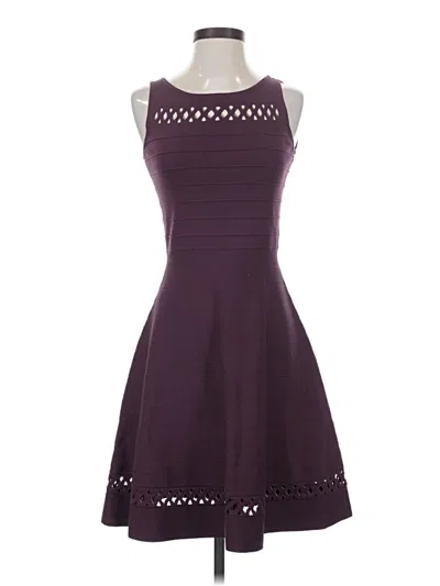 Pre-owned French Connection Casual Dress In Purple