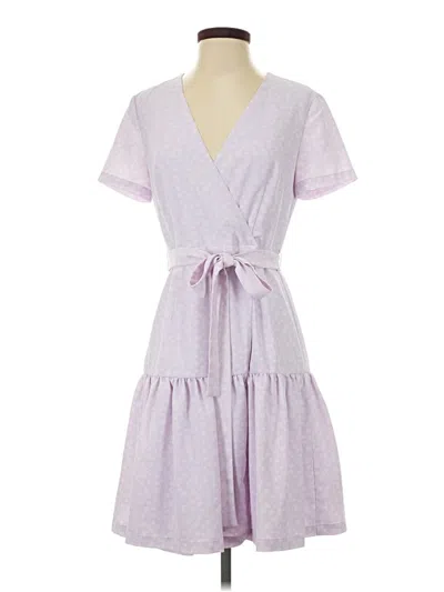 Pre-owned French Connection Casual Dress In Purple