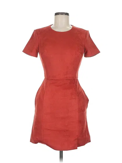 French Connection Casual Dress In Red