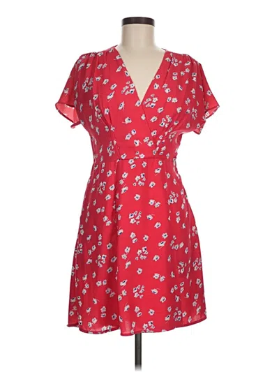 Pre-owned French Connection Casual Dress In Red