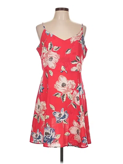 Pre-owned French Connection Casual Dress In Red