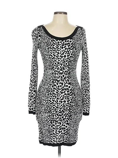 Pre-owned French Connection Casual Dress In Silver