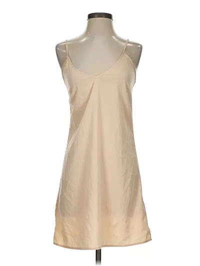 Pre-owned French Connection Casual Dress In Tan