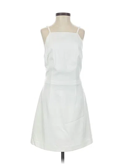 French Connection Casual Dress In White