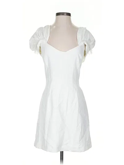 Pre-owned French Connection Casual Dress In White