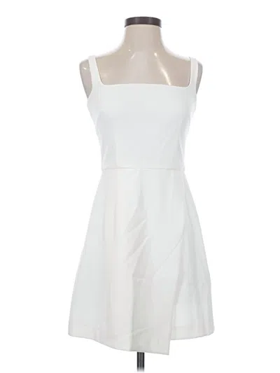 Pre-owned French Connection Casual Dress In White
