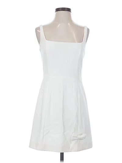 Pre-owned French Connection Casual Dress In White