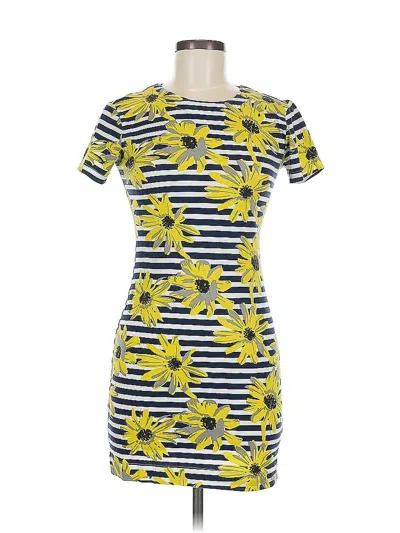 Pre-owned French Connection Casual Dress In Yellow