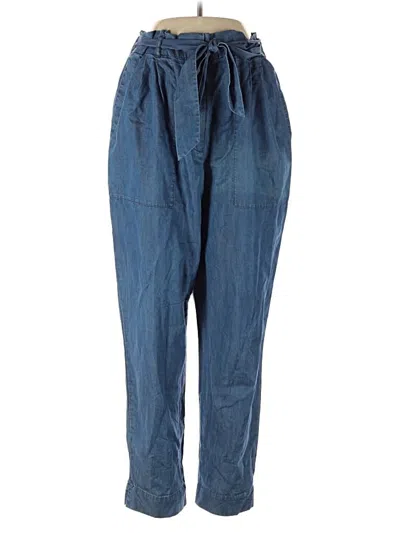 Pre-owned French Connection Casual Pants In Blue