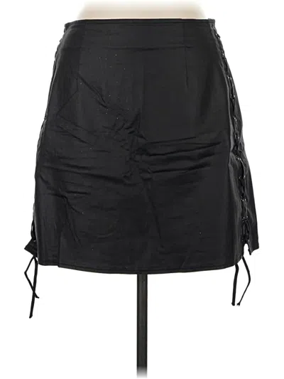 Pre-owned French Connection Casual Skirt In Black