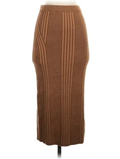 Pre-owned French Connection Casual Skirt In Brown