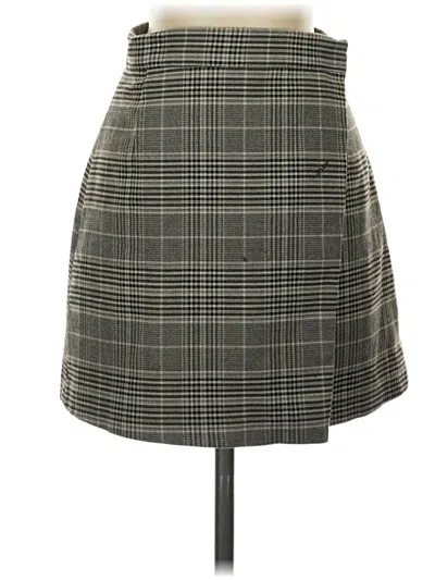 Pre-owned French Connection Casual Skirt In Gray