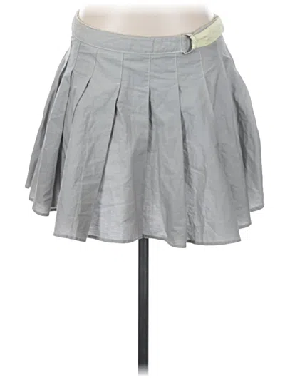 Pre-owned French Connection Casual Skirt In Gray