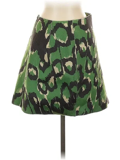 Pre-owned French Connection Casual Skirt In Green