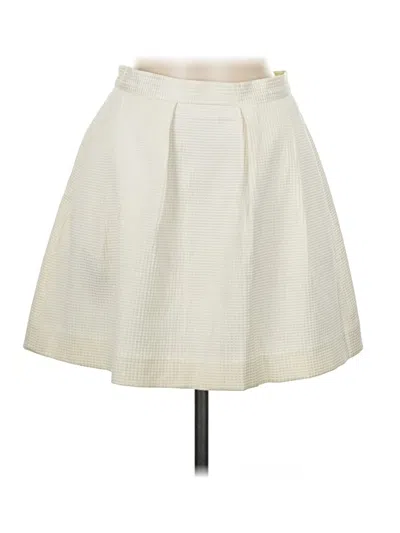 Pre-owned French Connection Casual Skirt In Ivory