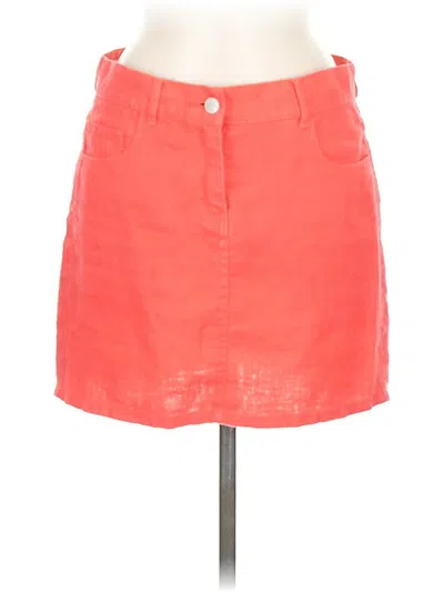 Pre-owned French Connection Casual Skirt In Orange