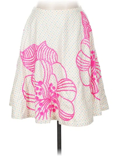 Pre-owned French Connection Casual Skirt In Pink