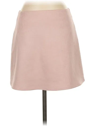 Pre-owned French Connection Casual Skirt In Pink