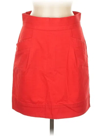 Pre-owned French Connection Casual Skirt In Red