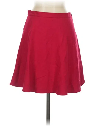 Pre-owned French Connection Casual Skirt In Red