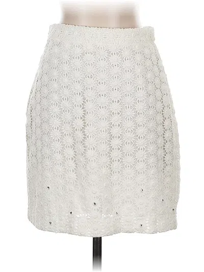 Pre-owned French Connection Casual Skirt In White