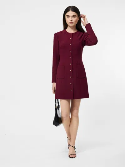 FRENCH CONNECTION CELIE BUTTON THROUGH DRESS FRENCH CONNECTION DRESSES,71ZEU6201