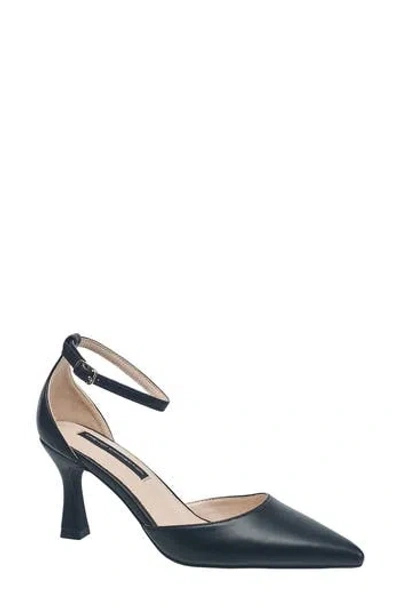 French Connection Champs D'orsay Ankle Strap Pump In Black