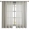 French Connection Charter Crushed Set Of 2 Curtain Panels In Natural