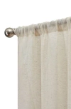 French Connection Charter Crushed Set Of 2 Curtain Panels In Natural