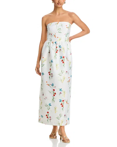 French Connection Christine Structured Maxi Dress In Multi