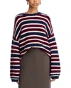 French Connection Chunky Sweater In Blue
