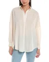 FRENCH CONNECTION CLAR RHODES DRAPE SHIRT