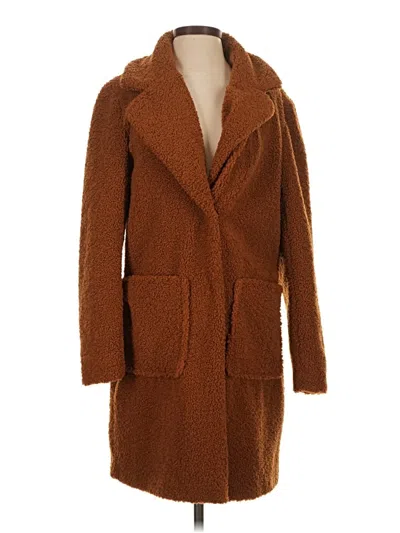 Pre-owned French Connection Coat In Brown