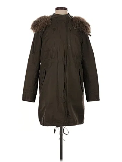 Pre-owned French Connection Coat In Green
