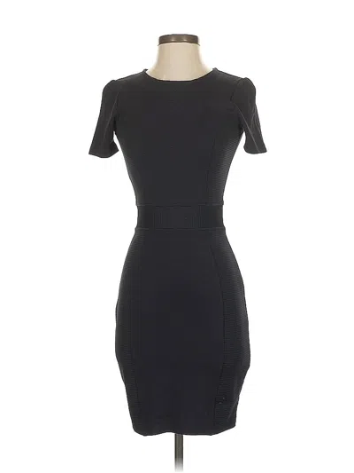 Pre-owned French Connection Cocktail Dress In Black