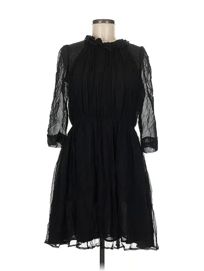 Pre-owned French Connection Cocktail Dress In Black