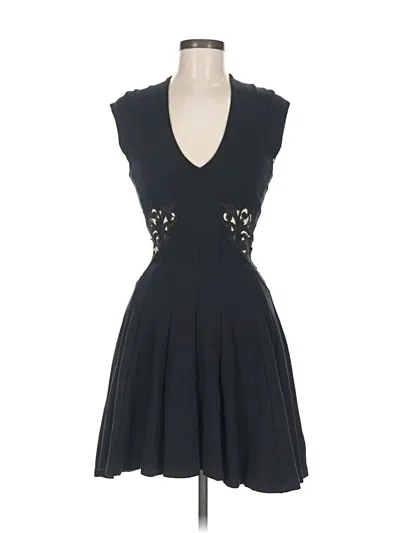 Pre-owned French Connection Cocktail Dress In Black