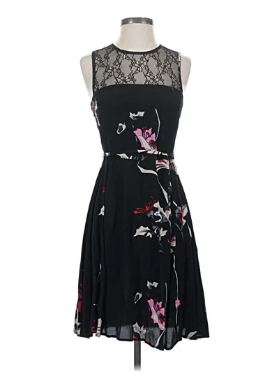 Pre-owned French Connection Cocktail Dress In Black