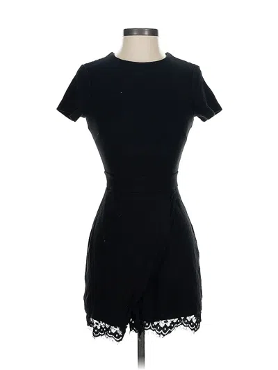 Pre-owned French Connection Cocktail Dress In Black