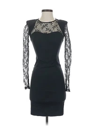 Pre-owned French Connection Cocktail Dress In Black