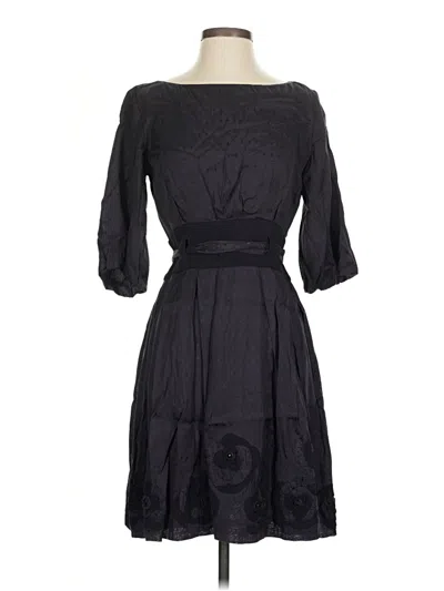 Pre-owned French Connection Cocktail Dress In Black