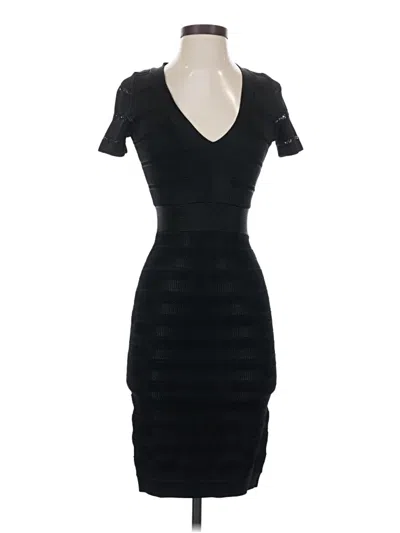 Pre-owned French Connection Cocktail Dress In Black