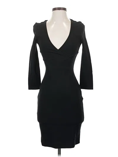 Pre-owned French Connection Cocktail Dress In Black