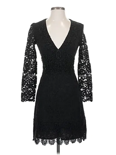 Pre-owned French Connection Cocktail Dress In Black
