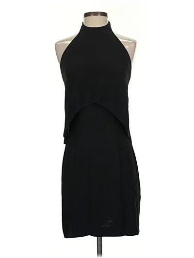 Pre-owned French Connection Cocktail Dress In Black
