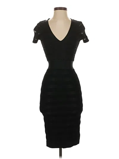 Pre-owned French Connection Cocktail Dress In Black