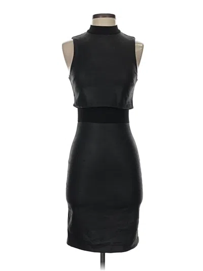 Pre-owned French Connection Cocktail Dress In Black
