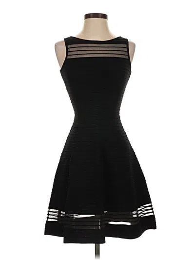 Pre-owned French Connection Cocktail Dress In Black