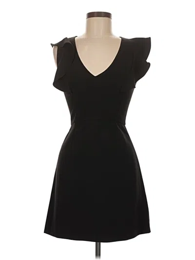 Pre-owned French Connection Cocktail Dress In Black
